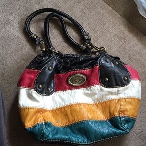 Multi colored bag